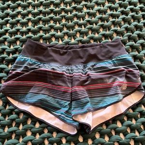 New balance running shorts.